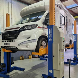 Van for repair in Auramotive Mechanical